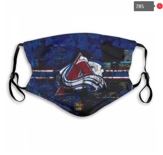 NHL Colorado Avalanche #2 Dust mask with filter
